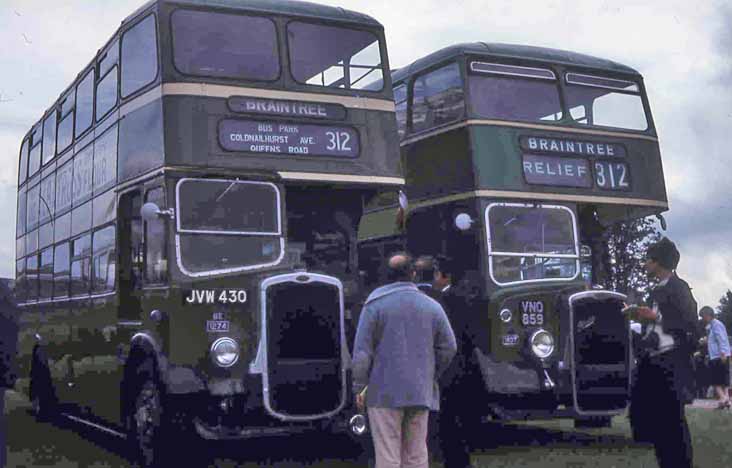 Eastern National Bristol ECW K5G 1274 & KSW5G 1407